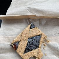 I forget the name and forgot to take a photo before but this is very yummy!  at Brauðgerðarhús Akureyrar in Akureyri