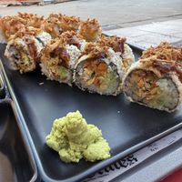 Hrustljavi veganski Maki  at Nori Sushi in Koper