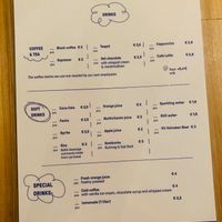 Menu, Page 2 at Pirmas Blynas in Vilnius