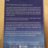   at Pirmas Blynas in Vilnius