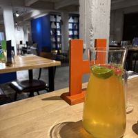 The lemonade    at Pirmas Blynas in Vilnius