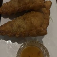 Curry puffs  at Ren Dao Asian Vegetarian in Elsternwick