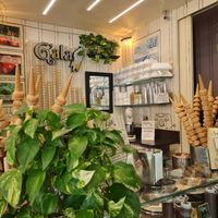 Inside at G'ala Gelateria in Lissone
