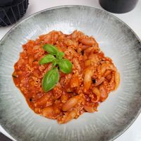 campanelle al ragù di verdure at Little Cortile in Hannover