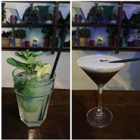 Cocktails  at Tea and Times in Whitstable