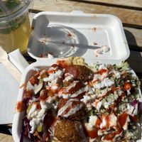   at Moorish Falafel Bar in Norwich