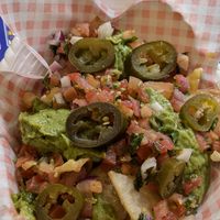 Nachos (small) at Moorish Falafel Bar in Norwich