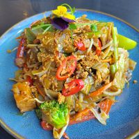 Tofu pad thai at Tapau House Restaurant in Arklow