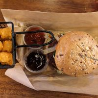  at Burger Village - Church Street in New York City