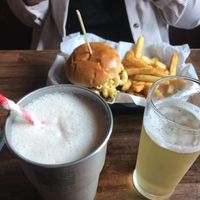 Dirty diana burger   at Rabbit Food @ Meadows Tap in Edinburgh