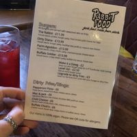   at Rabbit Food @ Meadows Tap in Edinburgh