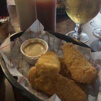 chicken tenders  at Rabbit Food @ Meadows Tap in Edinburgh