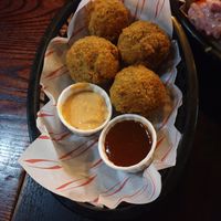 Haggis baws at Rabbit Food @ Meadows Tap in Edinburgh