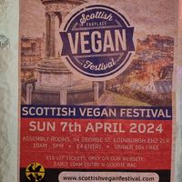 Scottish Vegan Festival on 7 April 2024 at Rabbit Food @ Meadows Tap in Edinburgh