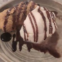 Deep fried mars bar! at Rabbit Food @ Meadows Tap in Edinburgh