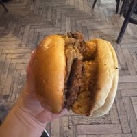 Burger   at Rabbit Food @ Meadows Tap in Edinburgh