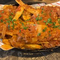 Lasagna Loaded Fries  at Rabbit Food @ Meadows Tap in Edinburgh