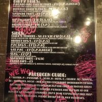 Menu July 2026 at Rabbit Food @ Meadows Tap in Edinburgh