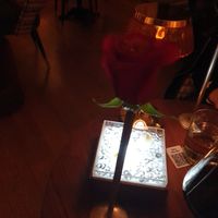 Edible rose petals (I won't spoil what they taste like) at Mini Bar - José Avillez in Lisbon