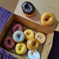 I ate 2 before taking a pic oops at Electric Cloud Coffee in Port Angeles