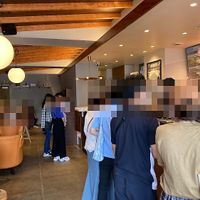 Interior— on a sunny Saturday afternoon, every seat was full   at CREMAHOP in Zushi