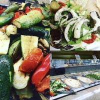 This is my favorite dish along with the cauliflower! at Dimassi's Mediterranean Buffet in Austin