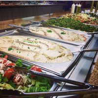 Vegan buffet heaven! at Dimassi's Mediterranean Buffet in Austin