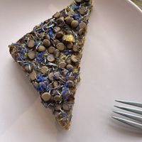 Amazing vegan flapjack!  at The Cafe on the Square in Helmsley