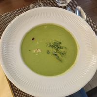 Peas soup at KÜVÉ Bisztró és Borbár in Eger