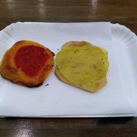 More mini pizza things😄(Right one is with potato) at Forno Roscioli Pietro - Esquilino in Rome