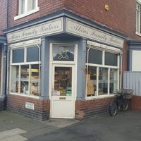 Exterior #Veganuary at Akins Family Bakers in South Shields