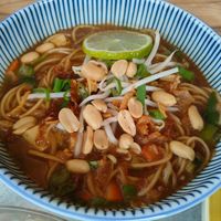 Vietnamesische Nudelsuppe at Trübsee Self-Service in Engelberg