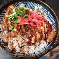 Karaage don vegan at Komesu in Angers