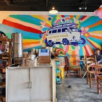 Fun vibe-friendly staff   #Veganuary at Beach Hippie Coffee in Myrtle Beach