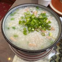 Mock Chicken Congee at Big Lantern in San Francisco