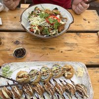 #64 (top), tempura roll, seitan roll  at Quan Xua in Leipzig
