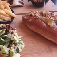 cheese steak at Jock's Grill House in Kirkcaldy