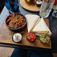 fajitas at Jock's Grill House in Kirkcaldy