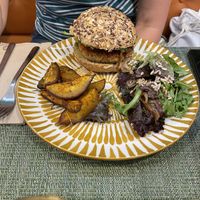 Hamgurguer  at Green Buddha in Vila Real De Santo Antonio