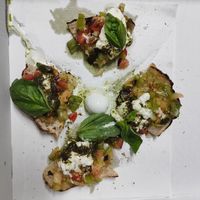 Bruschetta at Paneólio Pizza Bar in Caldas Da Rainha