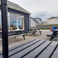 Outside area at BRAF in Caernarfon