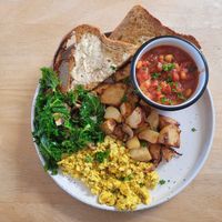Vegan Breakfast at BRAF in Caernarfon