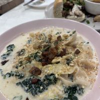 Homemade pasta  at Salt and Pepper Social in Newcastle