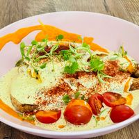 Crabby Benedict. at Salt and Pepper Social in Newcastle