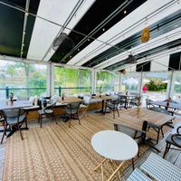 Tent Interior. at Salt and Pepper Social in Newcastle