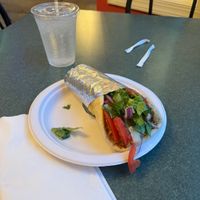 Falafel sandwich   at Ali Baba in Spartanburg