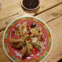 Tofu dumplings at WowYauChow - temporarily closed in Swinton