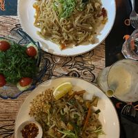 Pad Thai, Drunken Noodles, Seaweedsalad (all vegan)  at Roy Thai Street Food in Mellieha