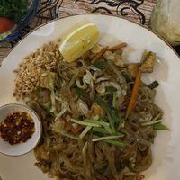 Vegan Pad Thai with tofu  at Roy Thai Street Food in Mellieha