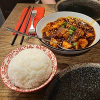 Duftreis und Mapotofu at Shanghai Kitchen in Marseille